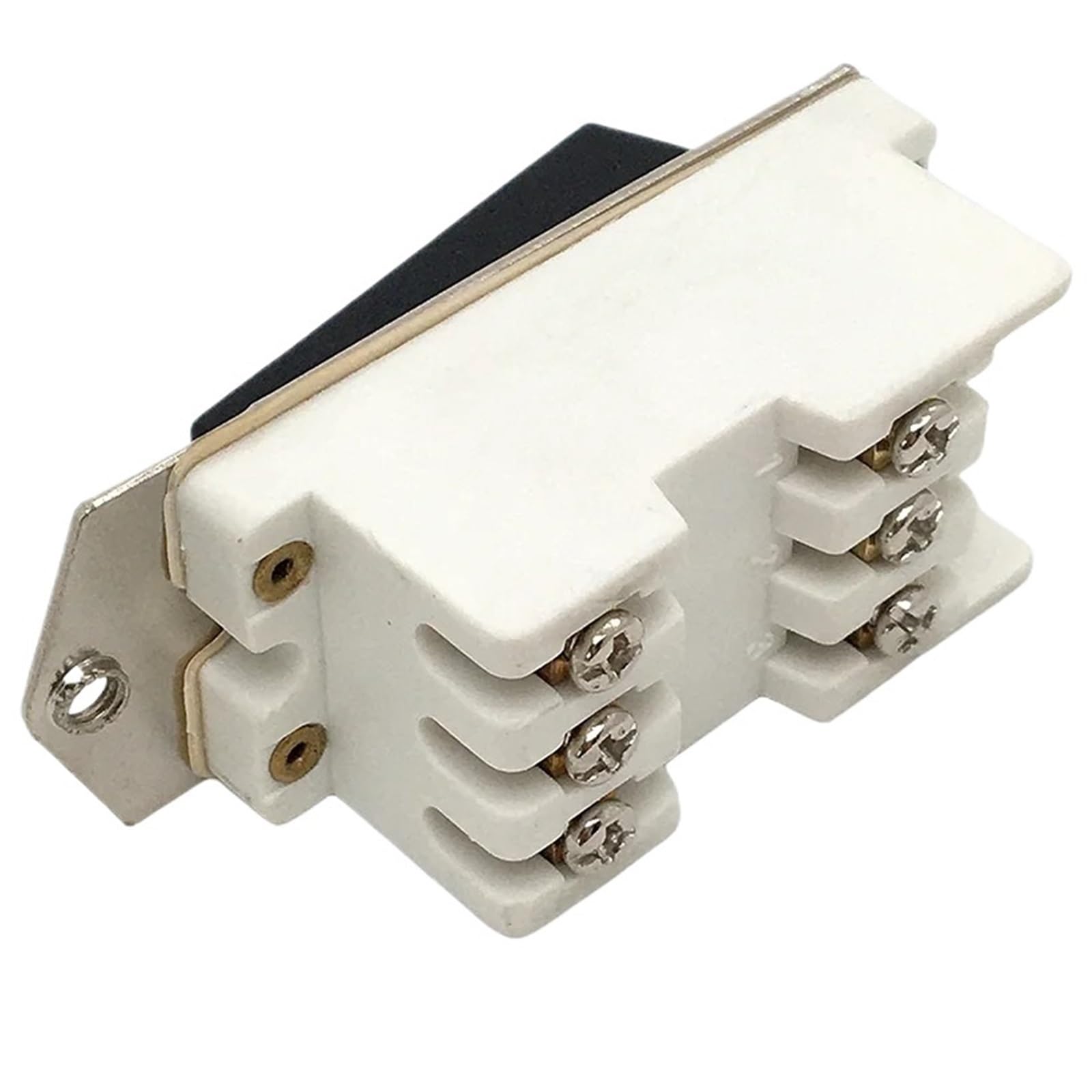 Reemplace LLA432N3 Interruptor de herramienta de interruptor de 3 polos Enganche 15(15) A 380V Piezas de repuesto Distancia entre orificios de montaje Accesorios de 65 mm