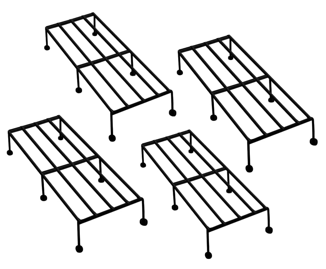 ARTICRAFT Pack of 4 Plant Stand for Balcony, Plant Stand for Flower Pot Stand, Pot Stand for Outdoor Plants Planter Stand, Stands for Pots for Plants, (Black 4) (B0BZJSY917) Amazon Price History, Amazon Price Tracker