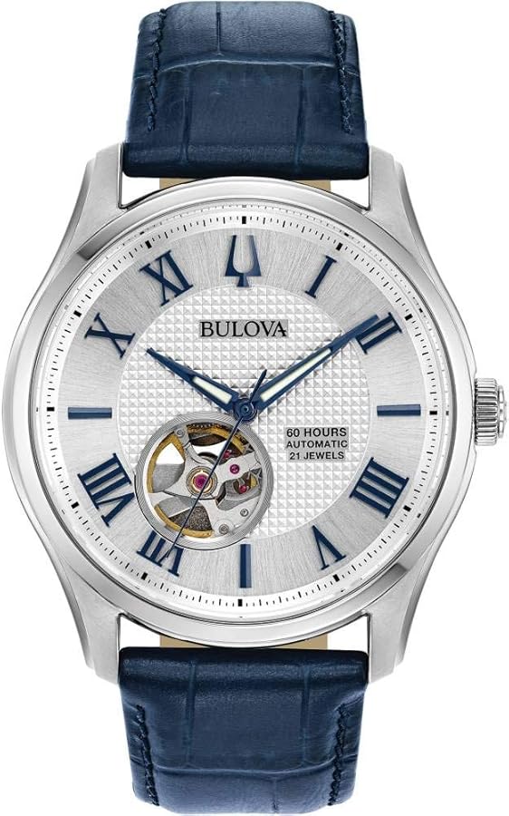 Amazon.com: Bulova Men's Wilton Automatic Watch, 60hr Power
