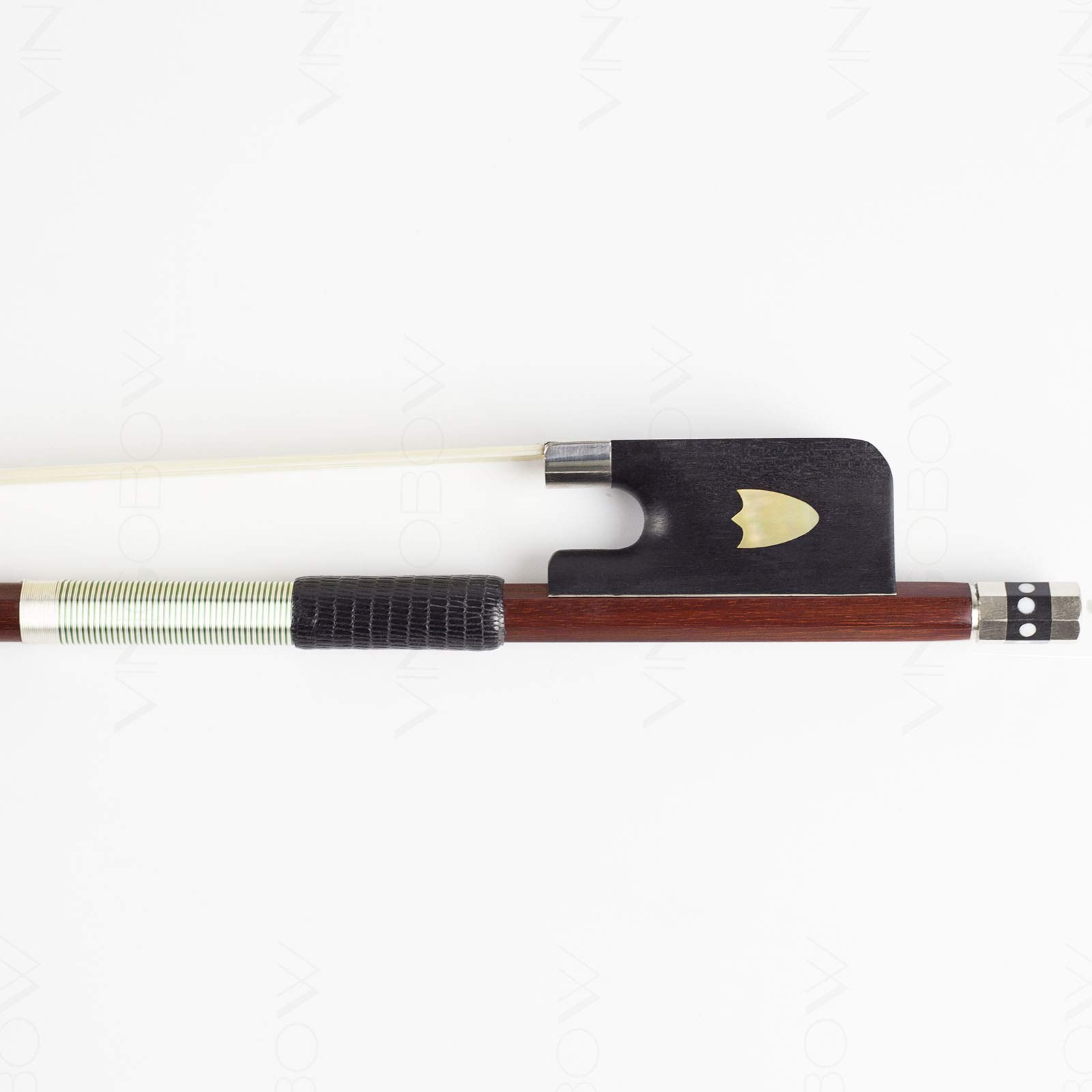 Pernmabuco violabogen Bratsche bogen für fortgeschrittene Spieler Ebony Frog gut ausgewähltes Rosshaar Art No. 430 M.