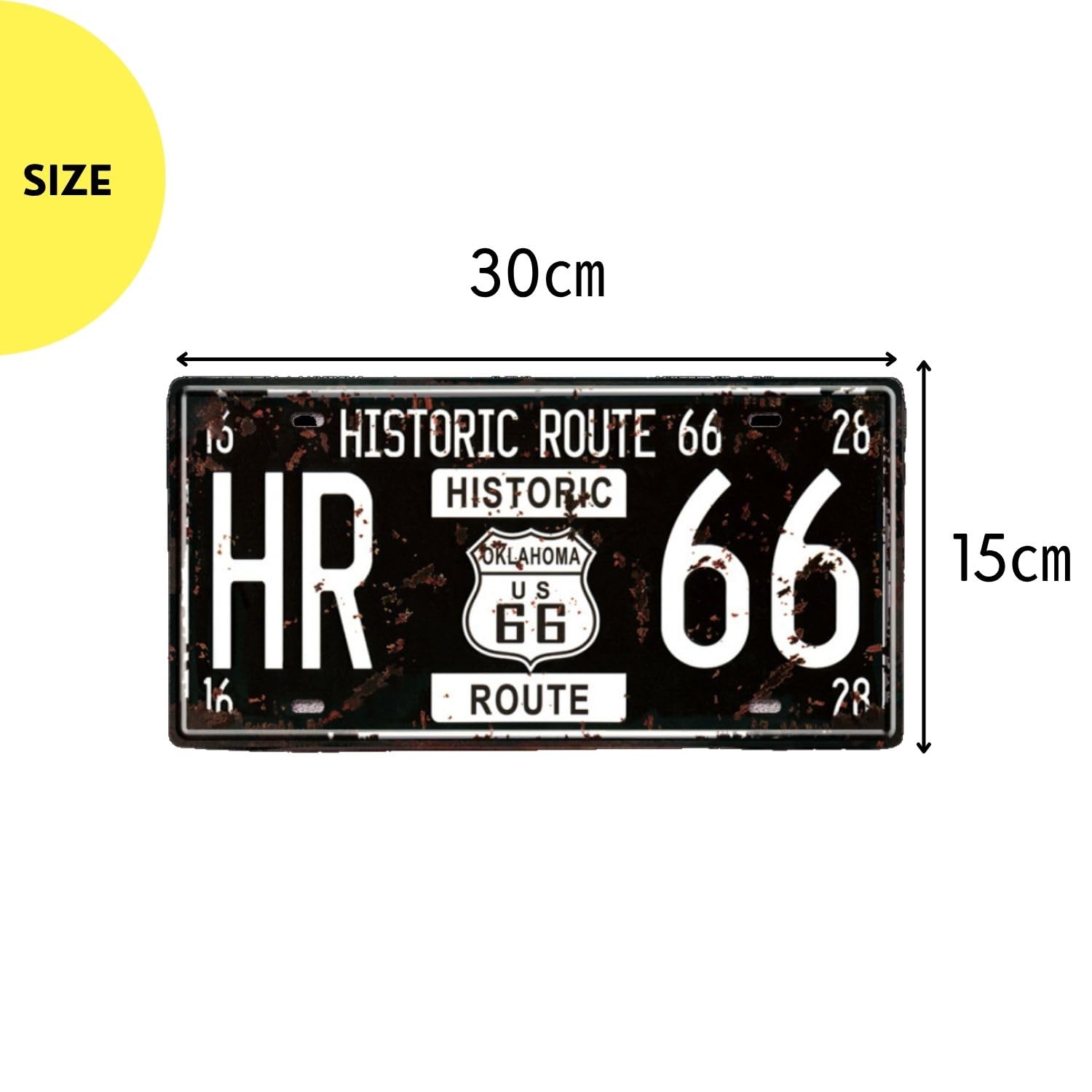 Amazon.co.jp: レトロプレート アンティーク ヴィンテージ ナンバー