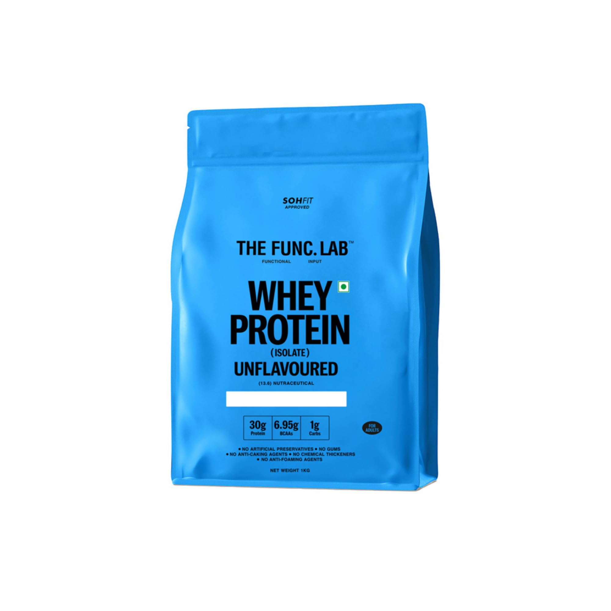 The Func. Lab Whey Protein Isolate - Unflavored | 500g | Grass‑Fed, 30g Protein, 6.95g BCAA per Scoop | High Protein Supplement for Muscle Growth, Digestion and Absorption Support — Amazon image 19