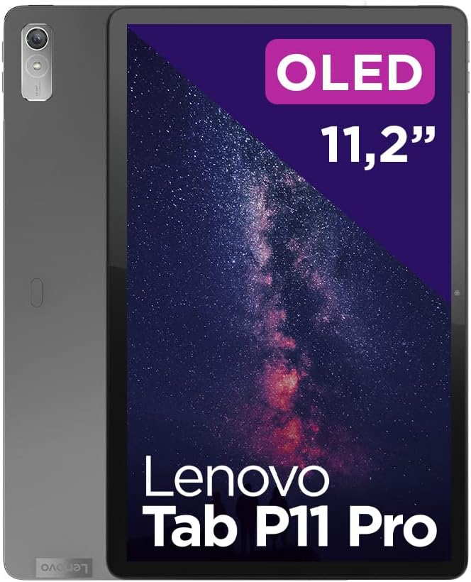 Lenovo Tab P11 Pro (2nd Gen) 2.5k Tablet - Display 11.2 2.5K (MediaTek Kompanio 1300T, Storage 256GB Espandibile ad 1TB, RAM 8GB, WIFI+Bluetooth, JBL Speaker) Storm Grey - Esclusiva Amazon Lenovo Tab P11 Pro (2nd Gen) 2.5k Tablet - Display 11.2 2.5K (MediaTek Kompanio 1300T, Storage 256GB Espandibile ad 1TB, RAM 8GB, WIFI+Bluetooth, JBL Speaker) Storm Grey - Esclusiva Amazon