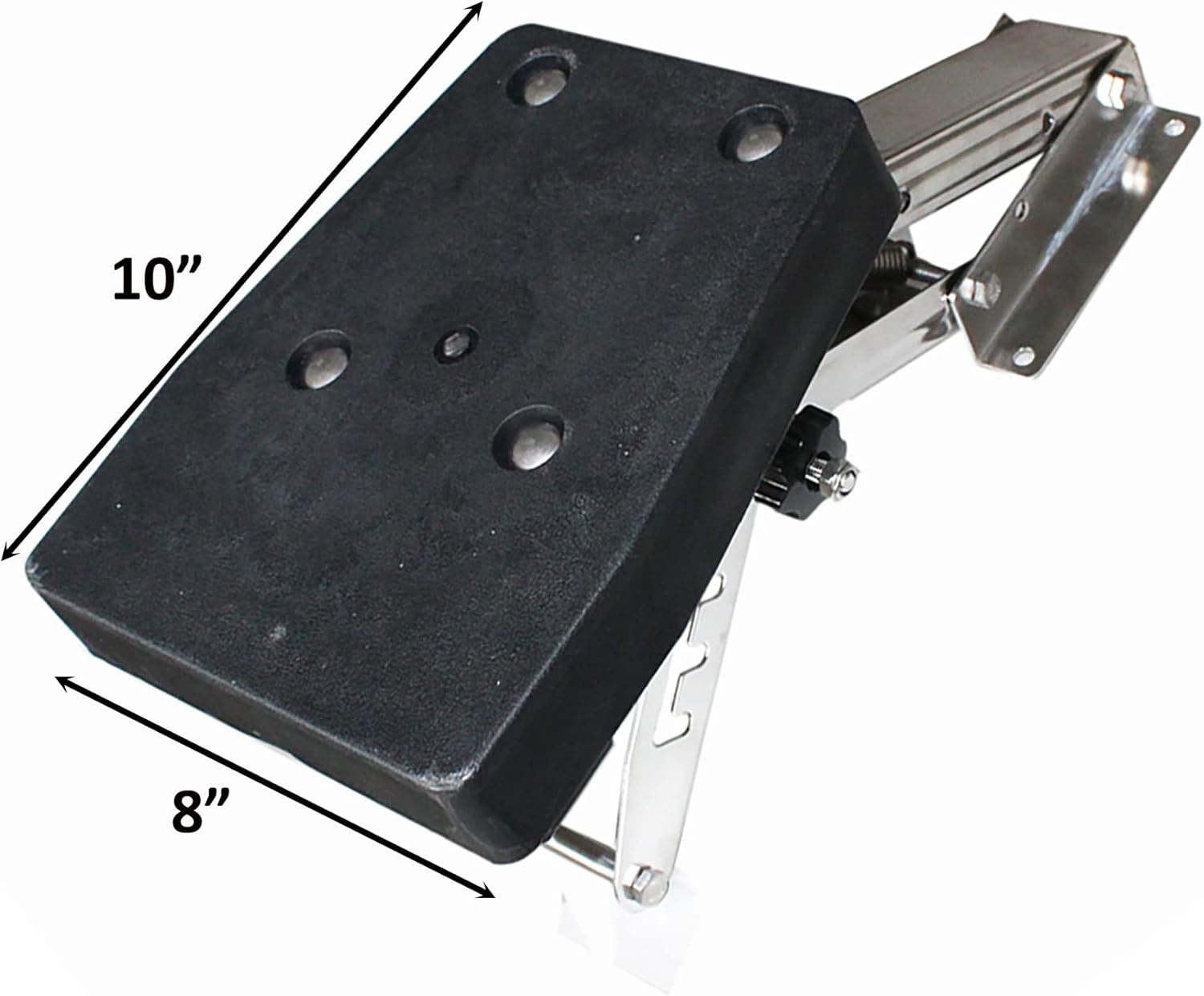 Traworvel 2 Stroke Outboard Motor Bracket for Boat Auxilary Up to 10 HP Heavy Duty Stainless Steel Mounts for Marine Trolling Yacht : Sports & Outdoors