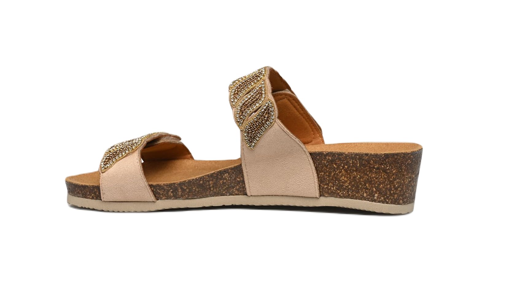 Scholl Ciabatte Estive Donna DOHA 2 STRAPS Colore Beige