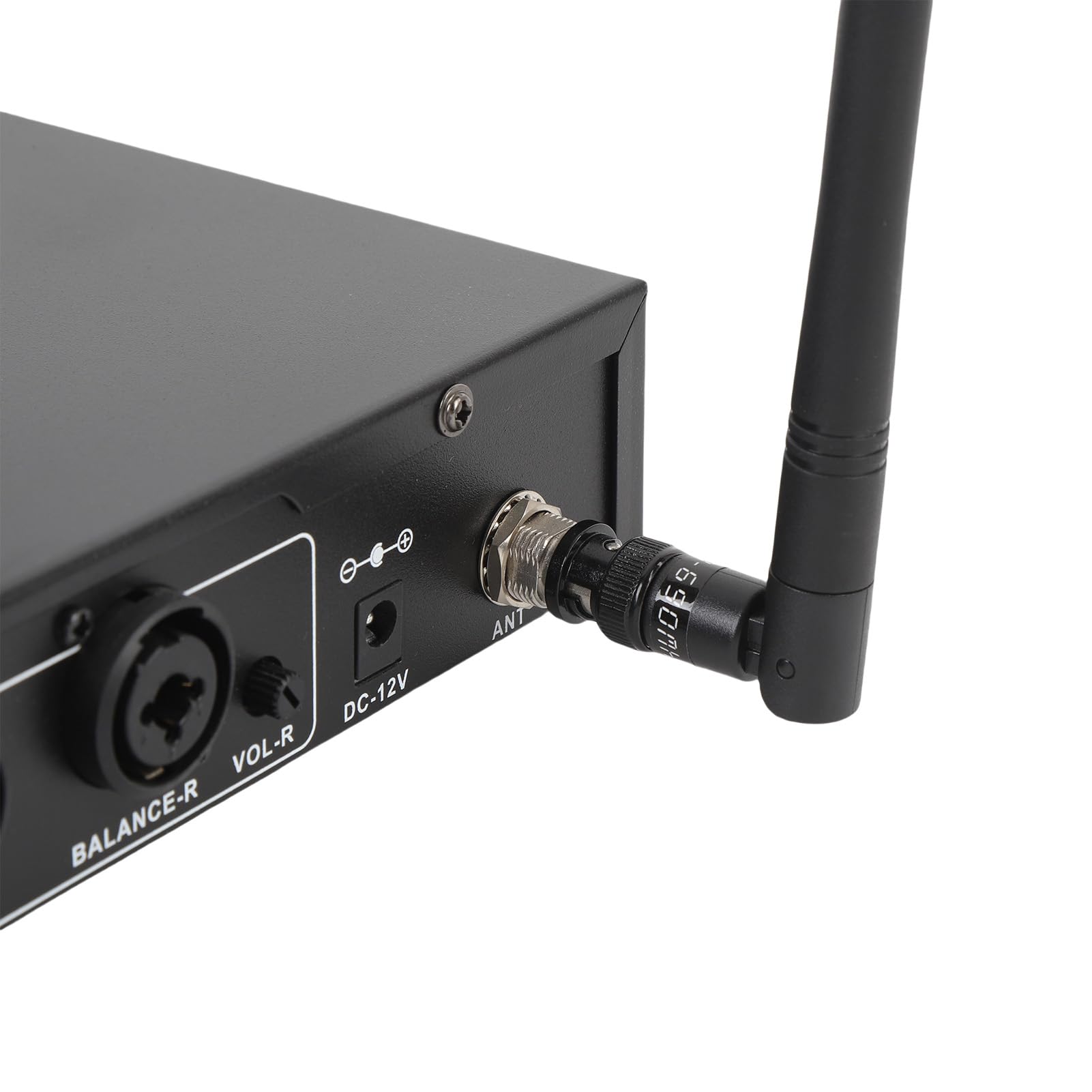 Annadue de Monitorización Intraauditiva Inalámbrica 2 en 1, IEM Inalámbrico con Receptor de Petaca, Amplificador de Señal de bajo Ruido Integrado y Filtro RF, para (Enchufe de la UE)