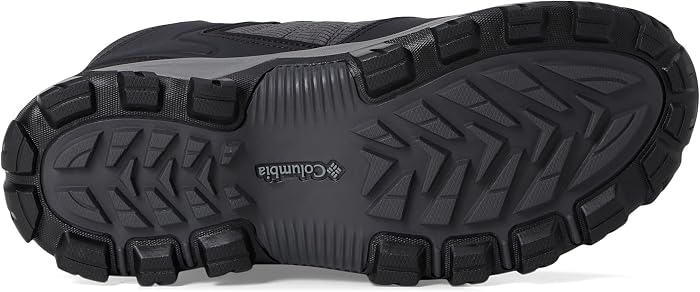 Обувь Columbia Transverse Hike Waterproof, цвет: Чёрный — фото 7
