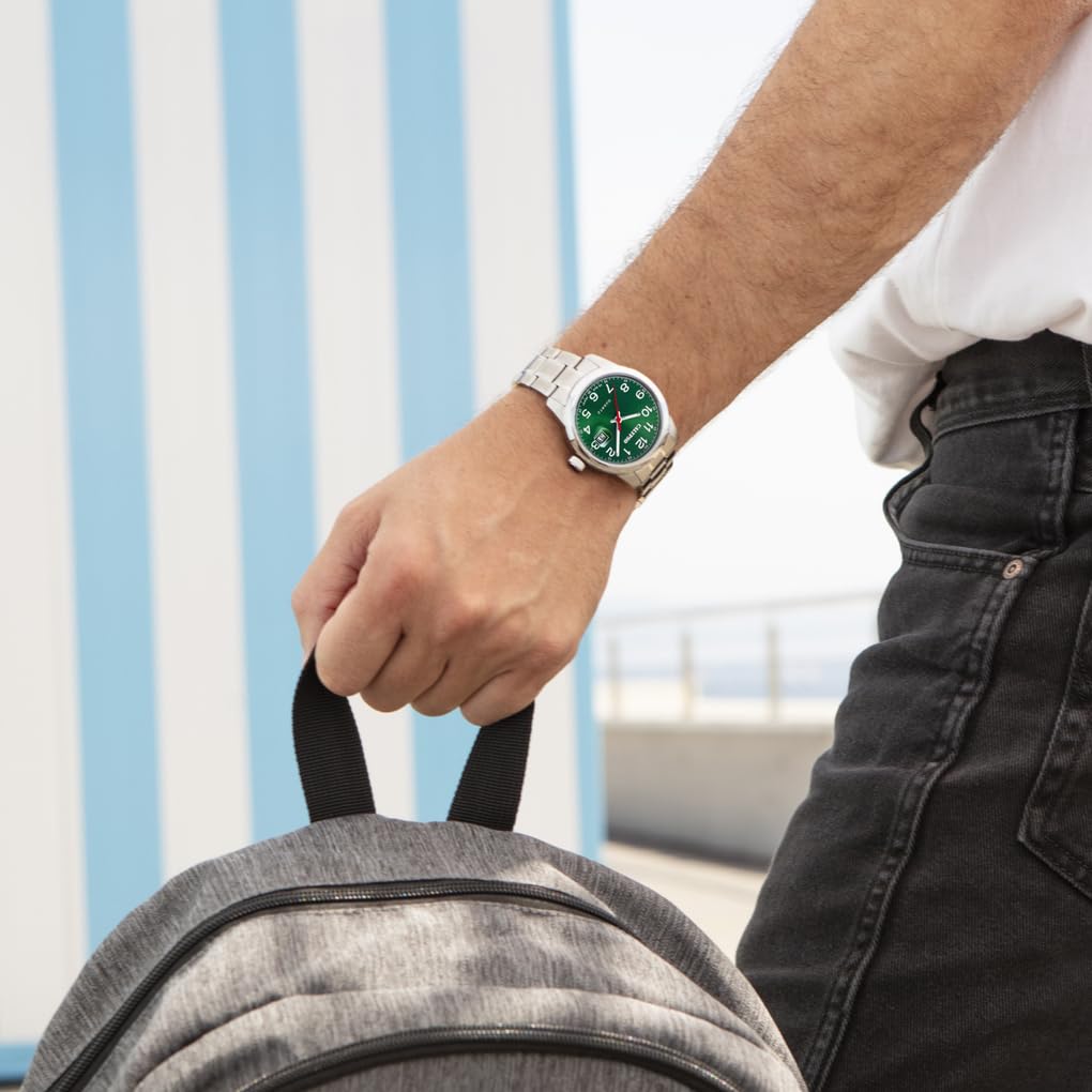 Calypso Orologio Uomo Analogico in Acciaio Inossidabile 316l Argentato