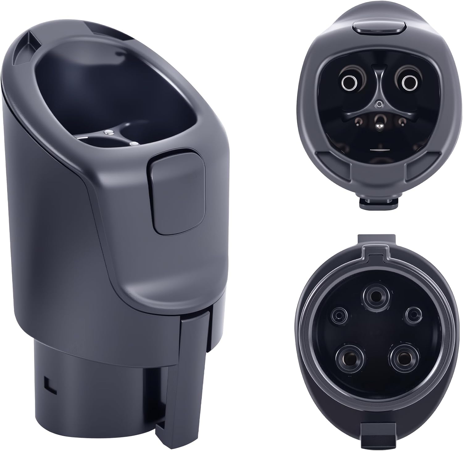 car&smo CCS1-NACS DC Charging Adapter - CCS to NACS Converter Compatible with Tesla Model 3/Y/S/X, IP54 Waterproof, Durable Electric Vehicle Charger Connector for Outdoor Use
