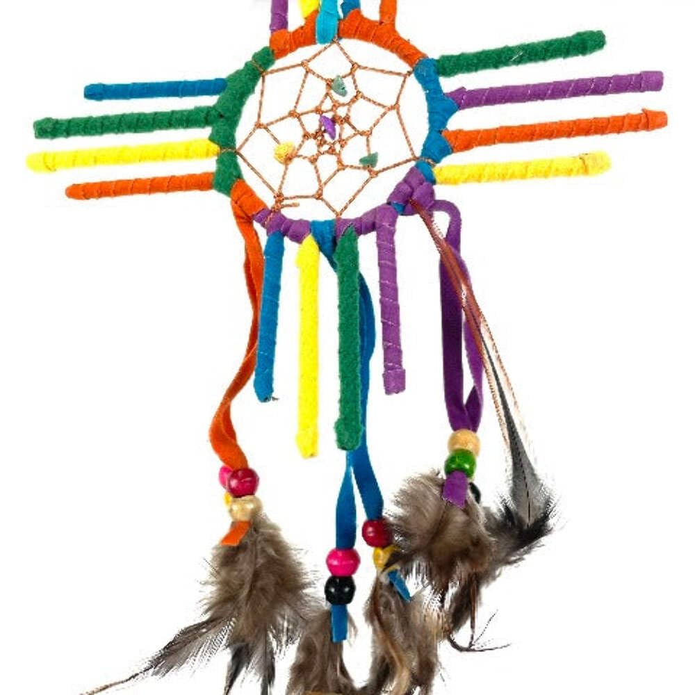 Paykoc Imports New Mexico Rainbow Dreamcatchers 3.5
