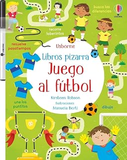 Juego al fútbol (Libros pizarra con actividades)