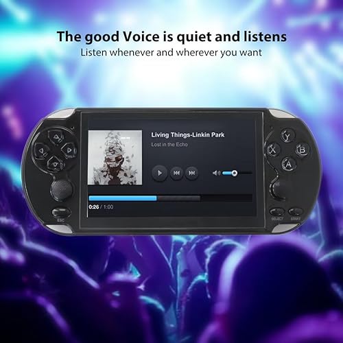 Miniatura 4 de X9 128 Bit incorporado 10000 Juego de mano 5.1 pulgadas 8GB Retro Consola de juegos portátil para almacenar fotos digitales, música, videos y