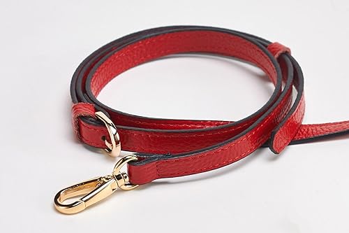 Miniatura 62 de Correa para bolso de mano Live UP, correas de cuero genuino de repuesto para bolso cruzado Marrón