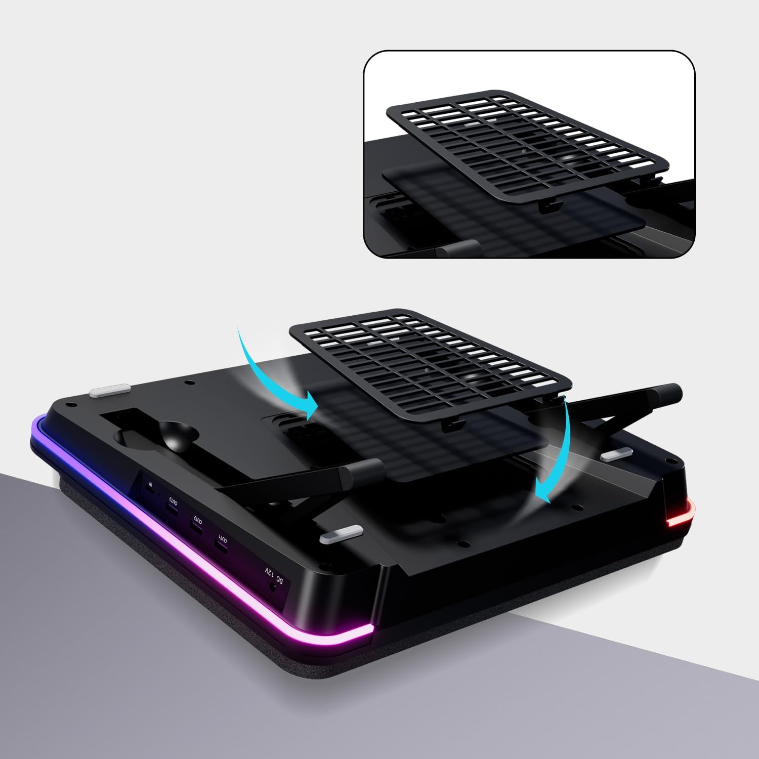 GT600 dust Filter Cotton Set (1 PCS Black Filter-Cotton and 3 PCS White dust Cloth)