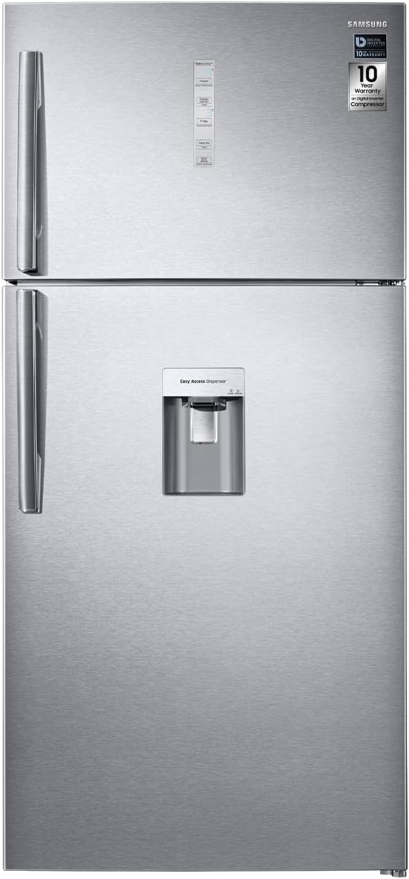 850L Gross Top Mount Freezer, RT62K7158SL/AE, Silver, Twin Cooling Plus, 10 Year Warranty on Digital Inverter Compressor (UAE version)