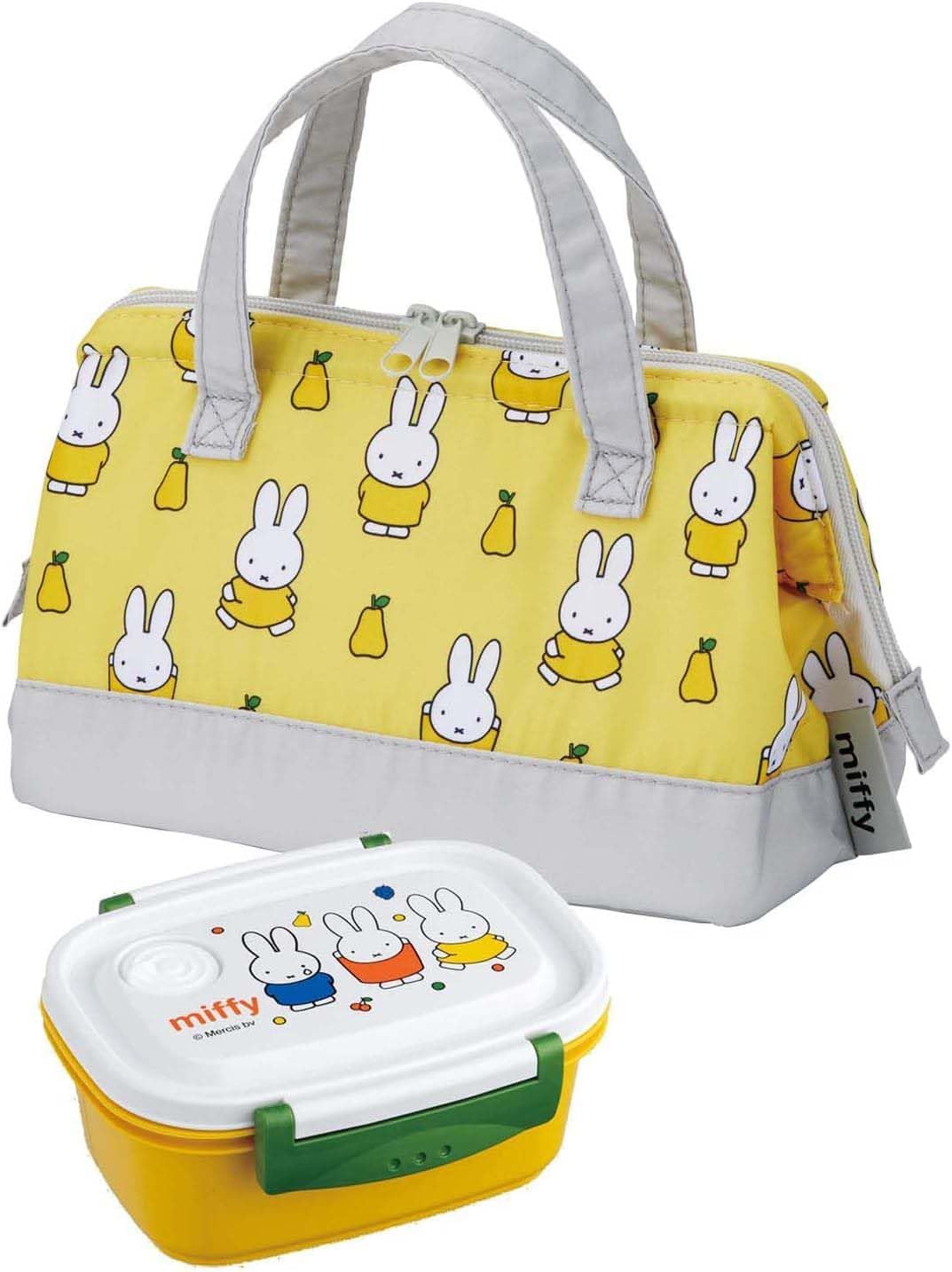 Skater KGA1-A Insulated Lunch Bag, Clasp Type, Miffy 21 - Image 8
