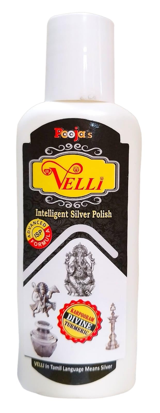 Poojas Velli Intelligent SIlver Polish | 60 Ml Pack | Made by Advanced Divine Formula (10) (B0CNK2C974) Amazon Price History, Amazon Price Tracker