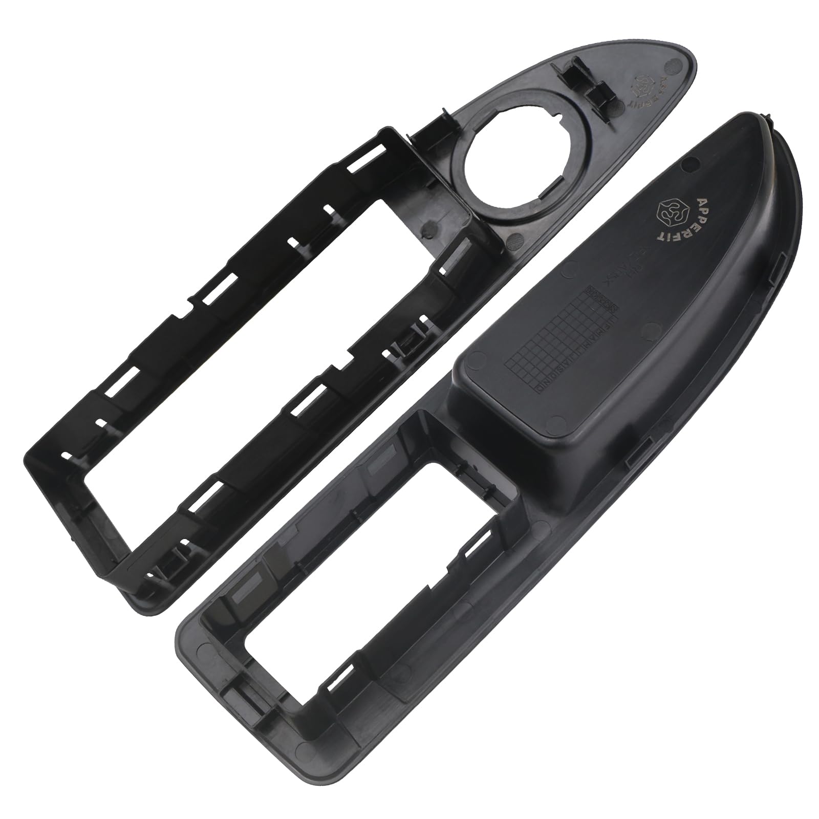 Bisel (Marco) Del Interruptor De Bloqueo De Ventana Para Dodge Ram 2500/3500 2002-2005 - Lado Conductor, Gris