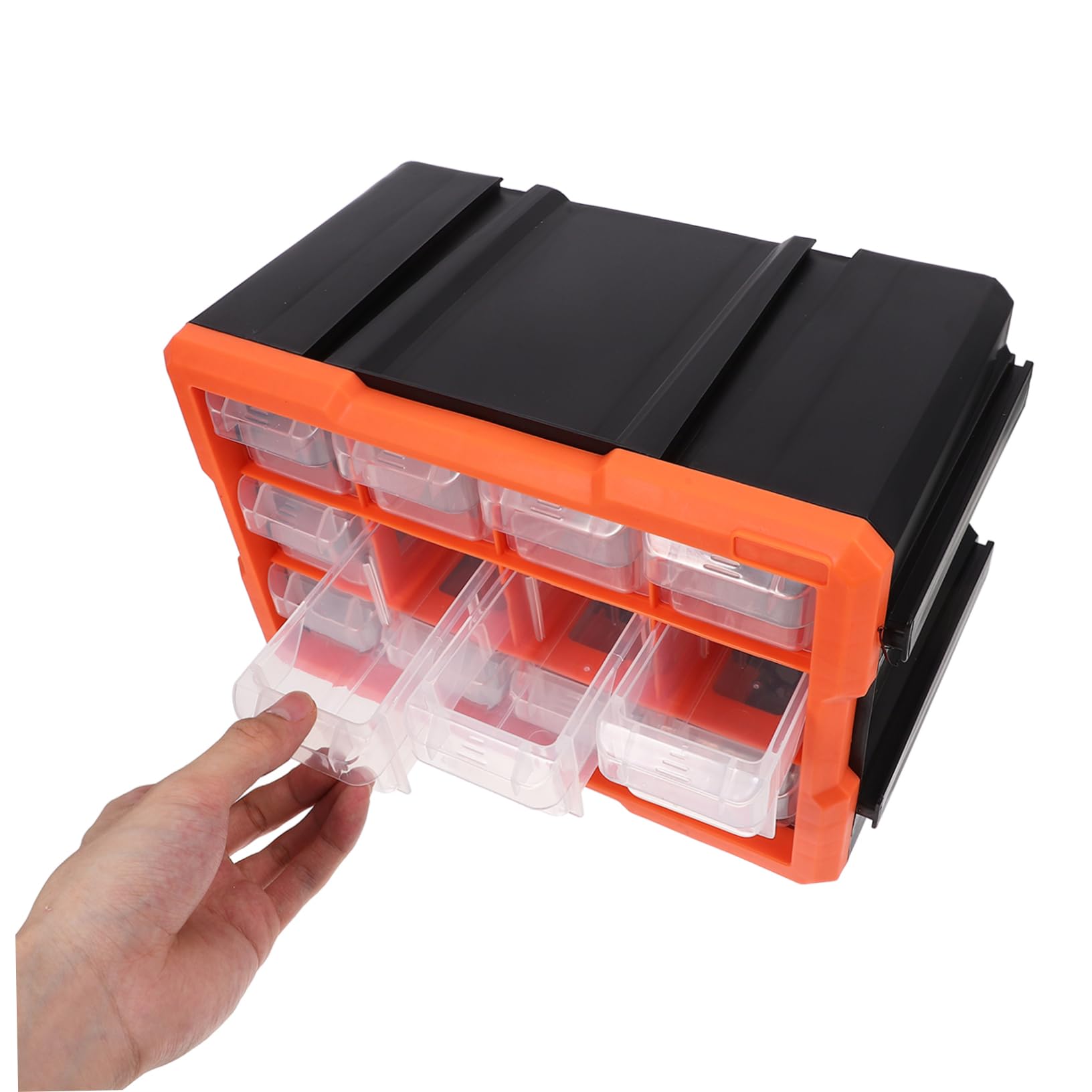 Hemobllo Scatola Porta Componenti Elettronici Pvc Scomparti Multipli