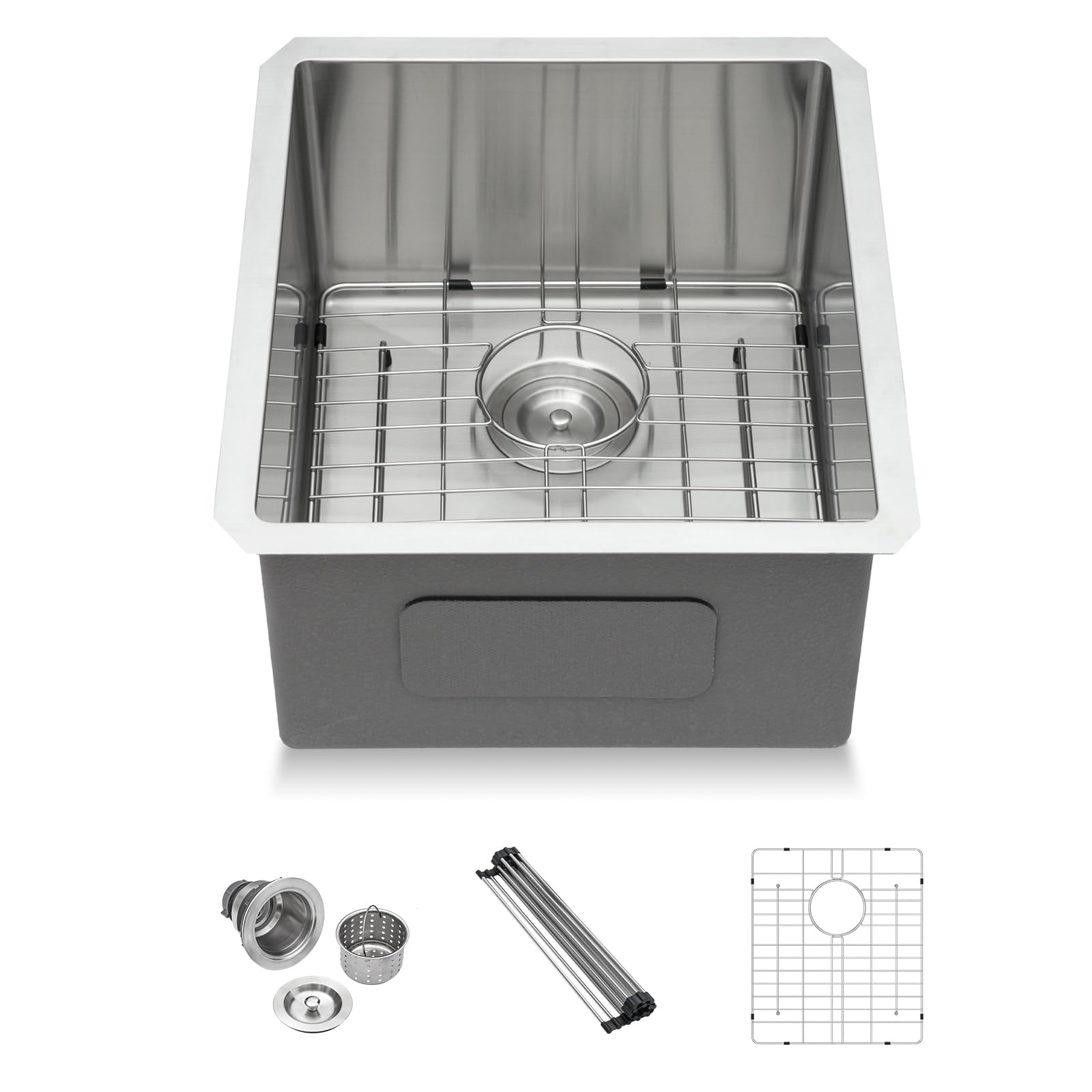Lordear 17 Undermount Bar Sink