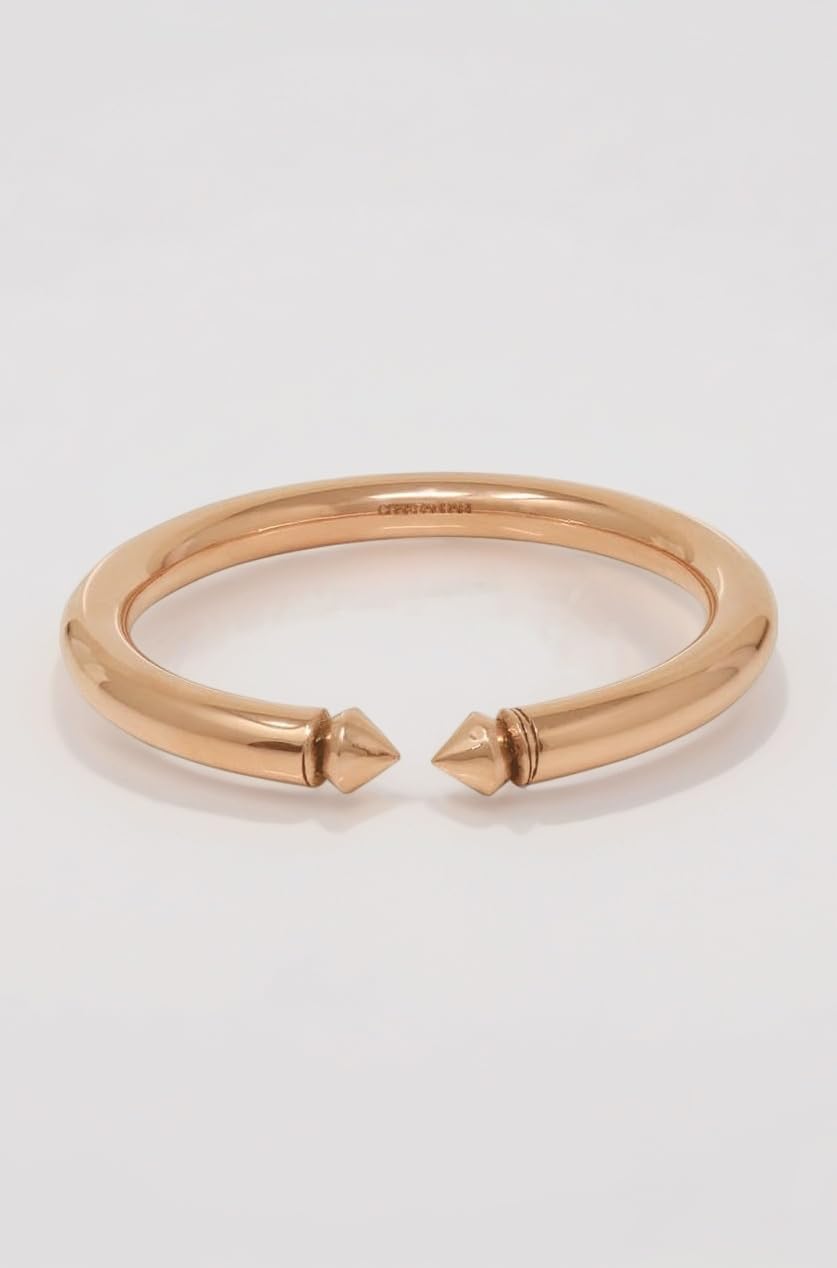 CHAKRADHARI 99.9% Pure Nepaliya Copper (Tamba) Ghumti Bangle for Men | Adjustable Free Size kada | Ayurvedic, Astrological & Immunity Boosting Bracelet