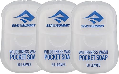 Sea to Summit Jabones de papel paquete de 3 - Wilderness Wash