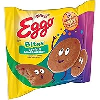Vista 4 de Kelloggs Eggo Bites Mini Pancakes Confeti, 3.03 onzas - 72 por caja.