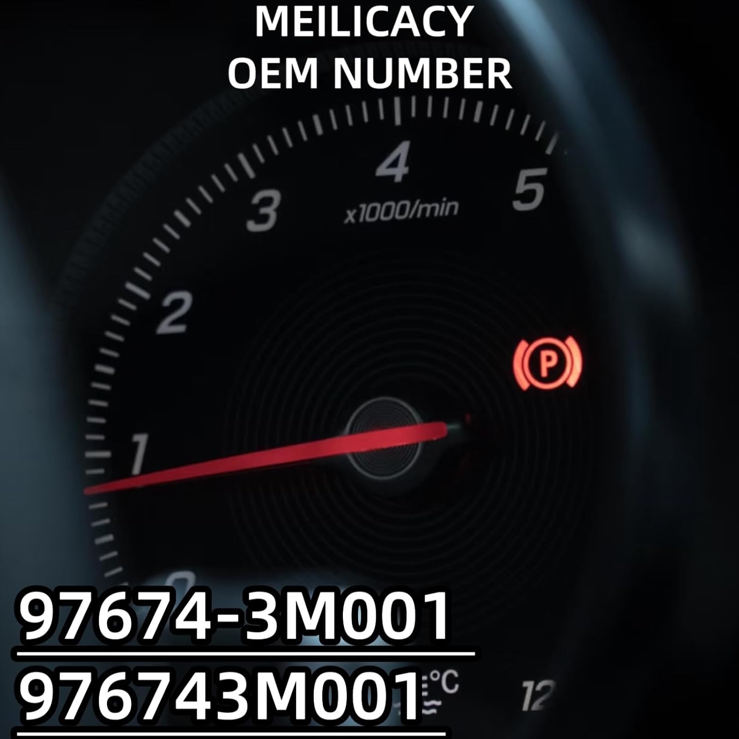 MEILIACY AC Compressor Control Valve AFH308-CV fit For 10-19 Hyundai Elantra 2018-2020 Accent 2013-2020 Santa Fe 2012-2016 Genesis Equus for KIA 2018-2023 Rio Soul 97674-3M001