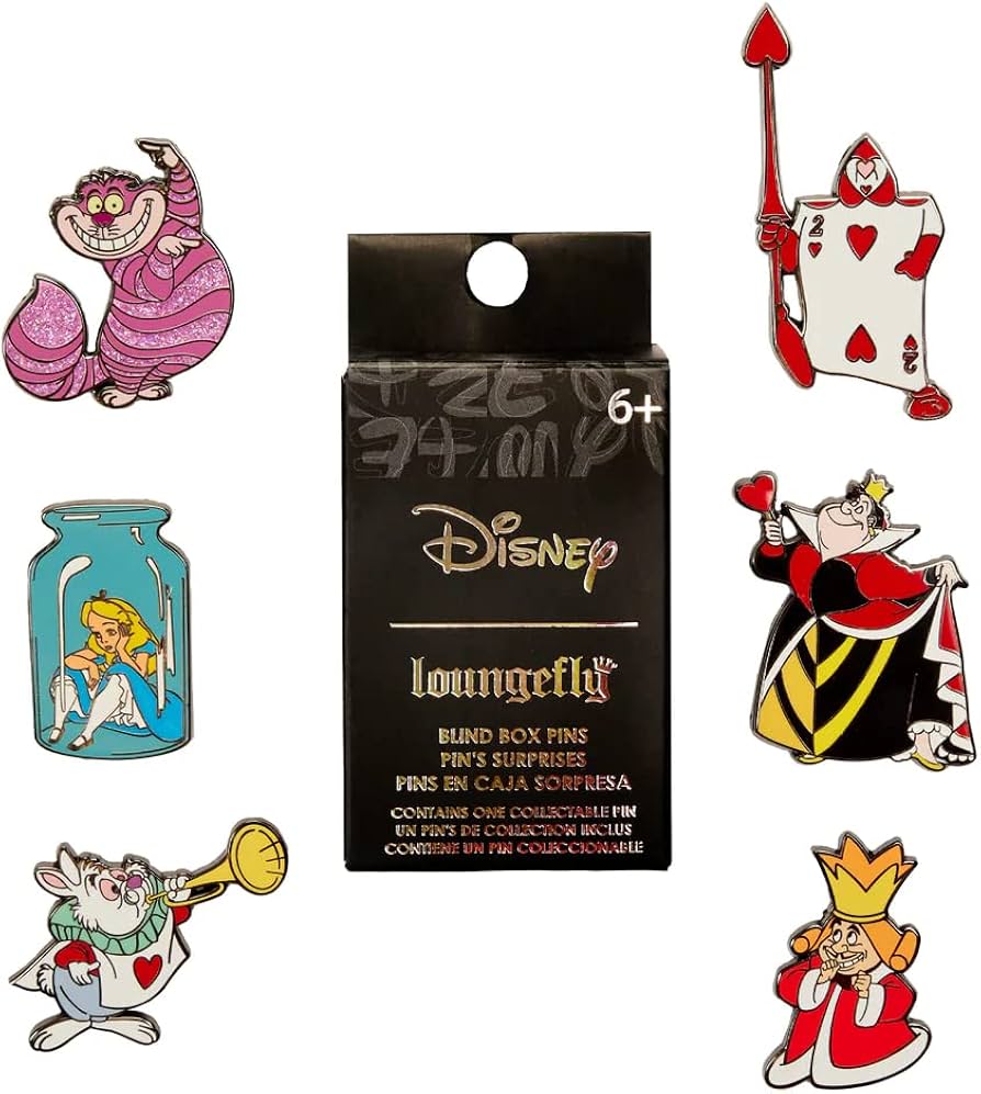 ふしぎの国のアリス ピンバッジセット☆ディズニー loungefly Amazon.co.jp: Loungefly ディズニー 不思議の国のアリス キャラクター