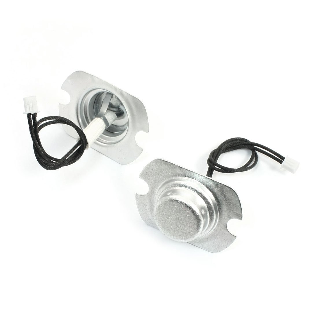 Aexit 2Pcs Home Control electrical Kitchen Electric Rice Cooker 2 Wires Metal Thermostat 100K