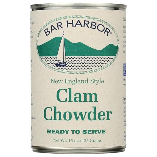Bar Harbor Clam Chowder New England Style -- 15 oz - 2 pc