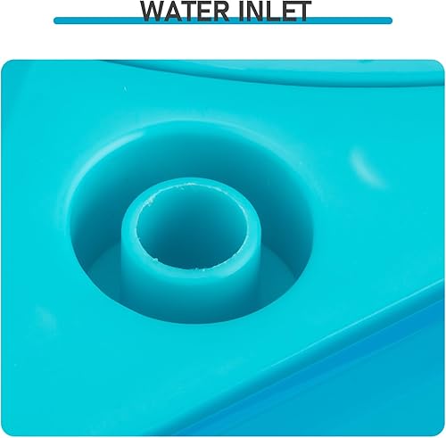 Miniatura 7 de Lavadora portátil de doble tina, lavadora de carga superior semiautomática de 5.5 libras (8.8 libras, 6.6 libras) de 110 V 370 W con tapa de