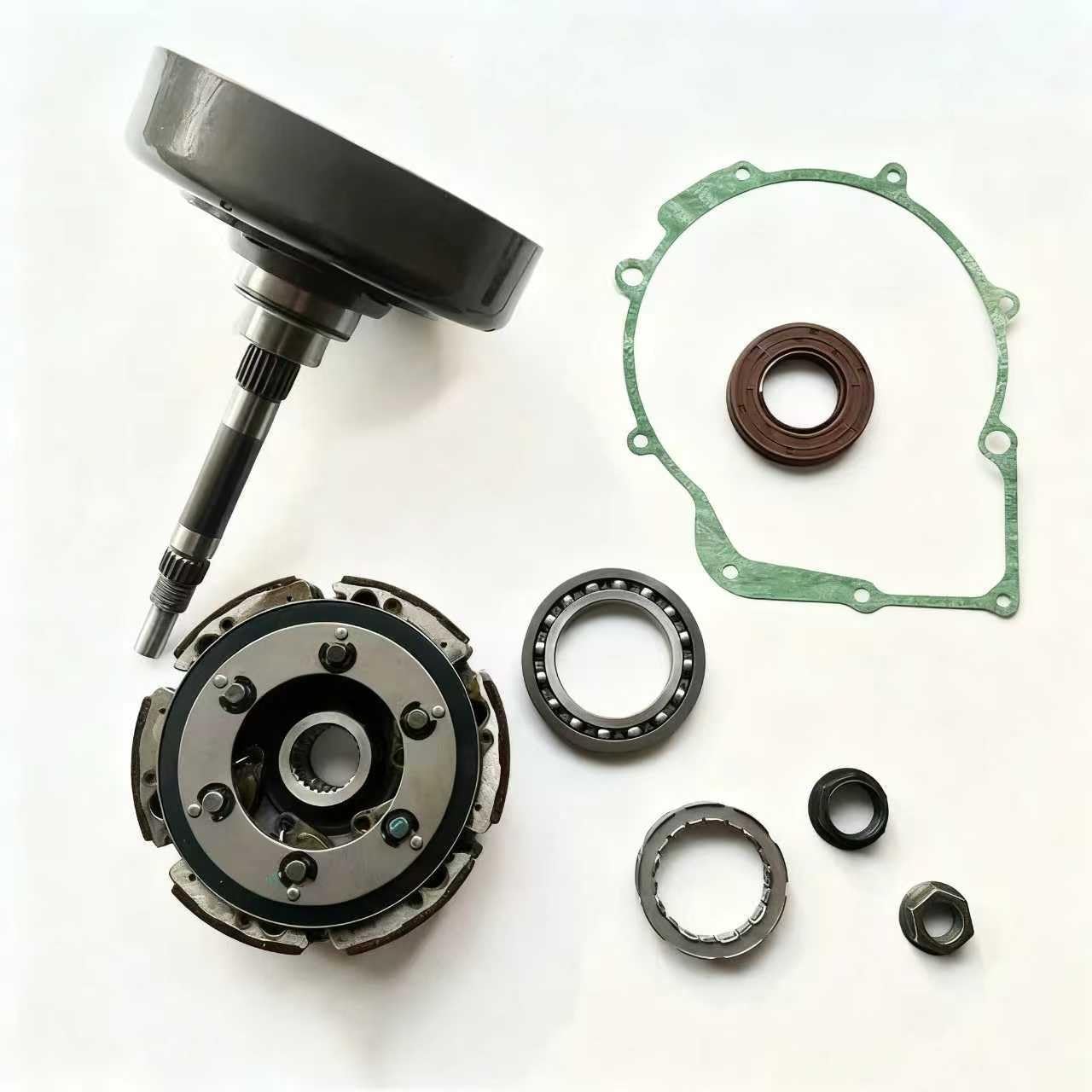 For Hisun 550 750 UTV ATV 6 Wet Shoes Clutch Drum Kit MTD Cub Cadet Axis Outfitter Sector Vector P0040002114A0150 P0040001132201