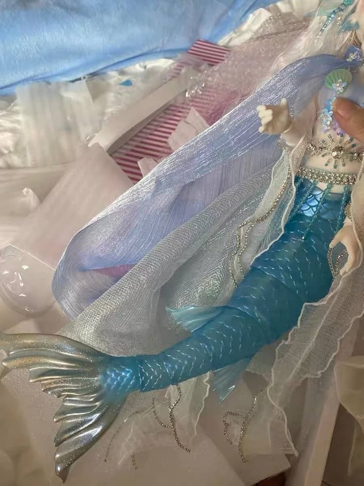 Amazon.co.jp: フルセット！52cm！人魚 ドール 球体関節人形 SD DD 1/3