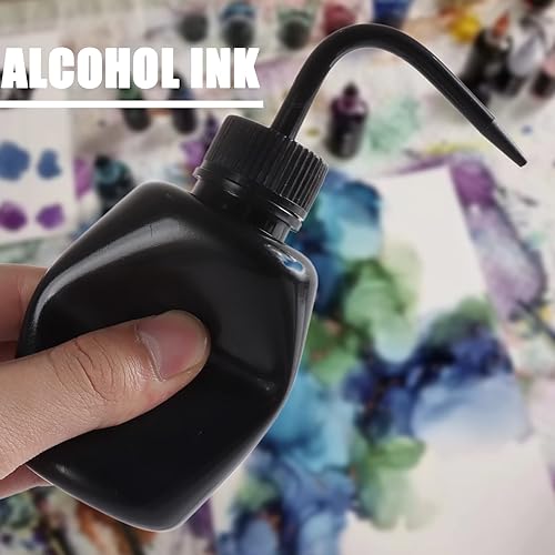 Miniatura 4 de Oubest 2 botellas pequeñas para apretar, 5.1 fl oz, 5 onzas, botella de agua de plástico Ldpe para etiqueta médica, tatuaje, pestañas, agua, riego