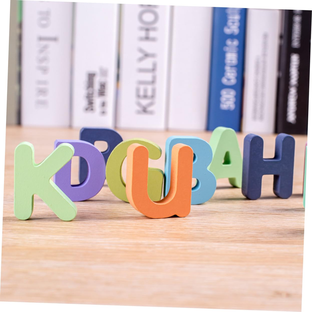 ORFOFE Educativo de Bloques Número y Alfabeto para Puzzles Infantiles Coloridos para Reconocimiento de Letras y Números Regalo Didáctico para Bebés y Preescolares