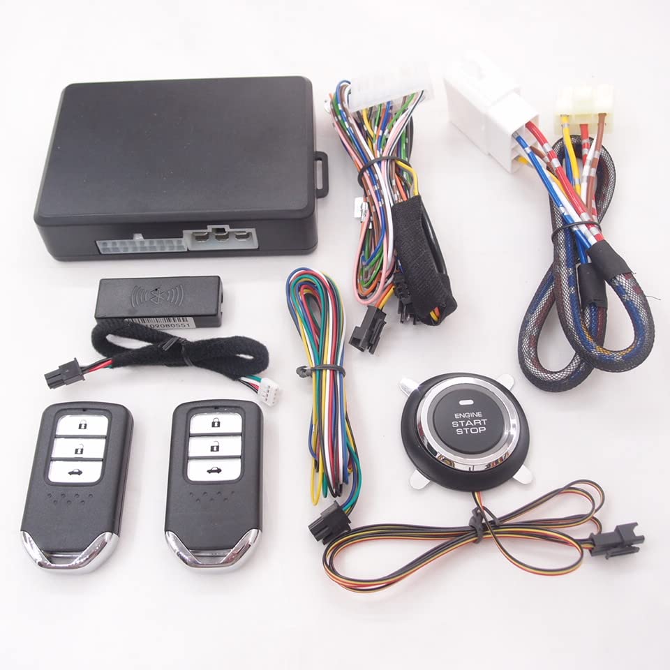 Bouton poussoir contrôle par application Bluetooth pour démarrage à distance auto