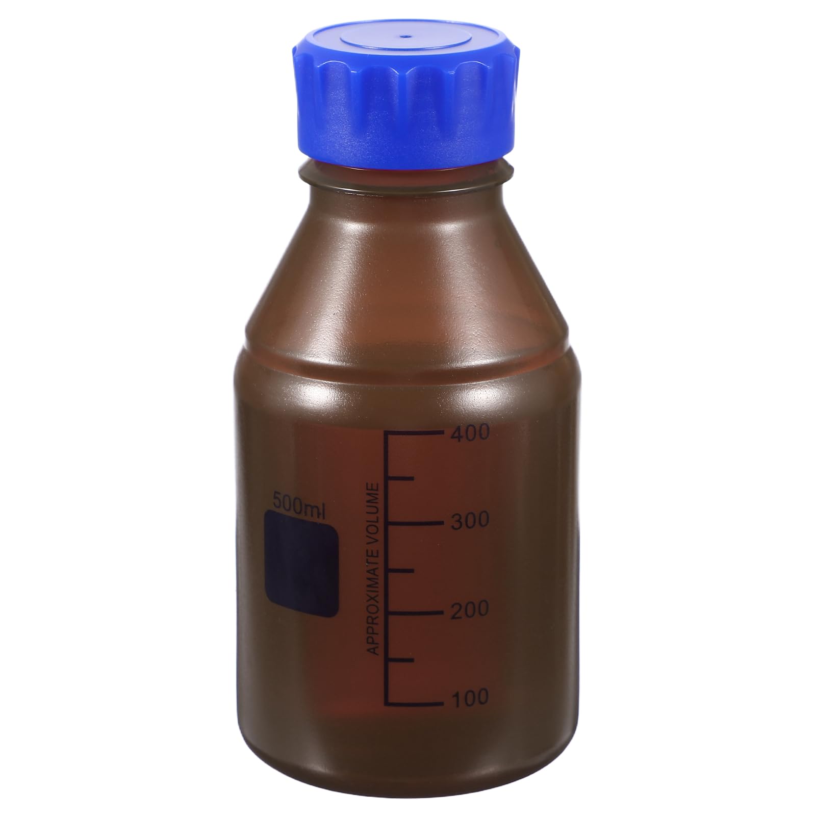 Bouteille graduée en plastique 500ml PATIKIL pour réactifs et conservation de liquides