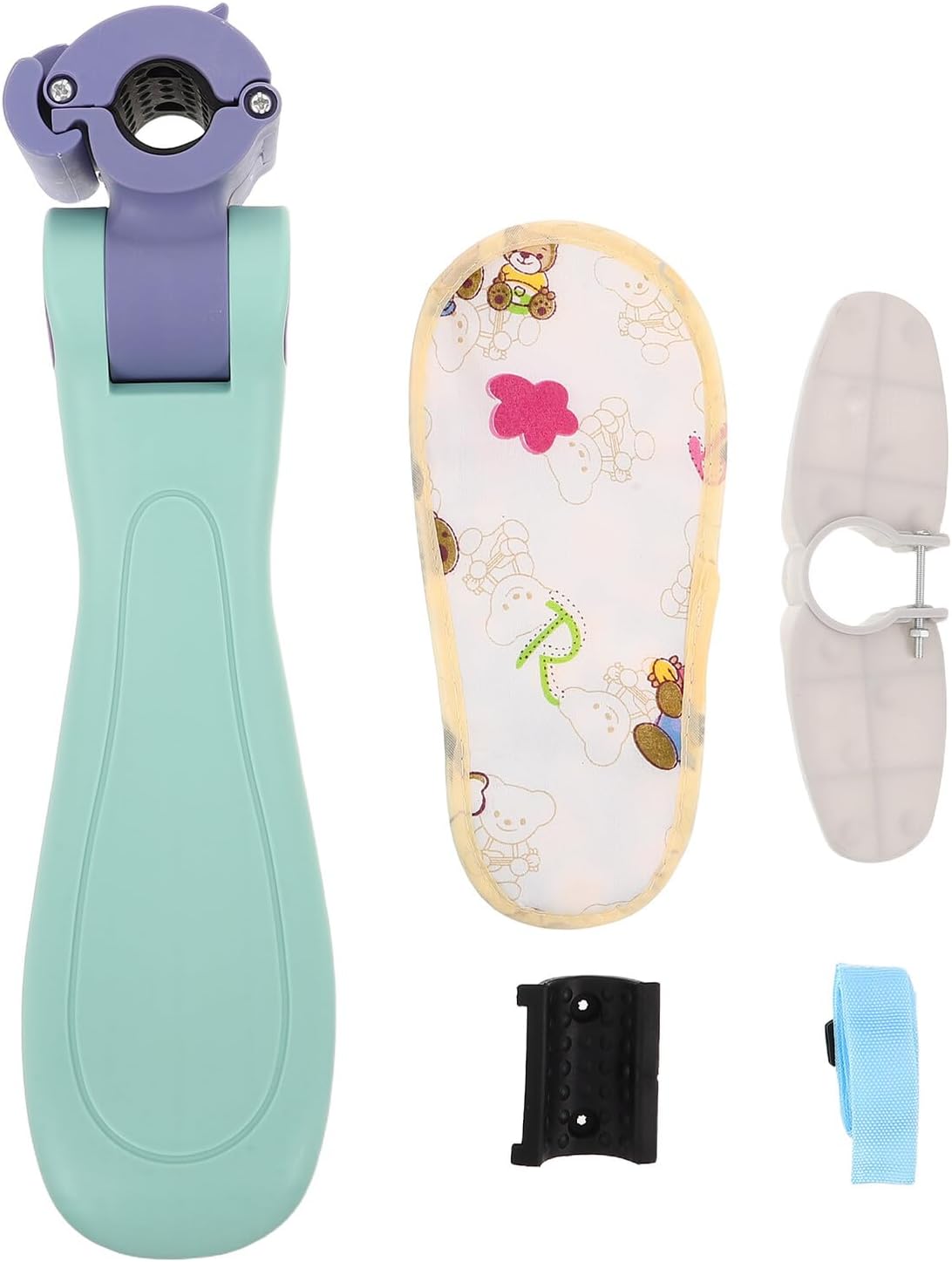 Toyvian Foldable Adjustable Scooter Seat Cushion, Plastic Electric Skateboard Saddle Attachment, Thickened Scooter Seats for Comfortable Riding