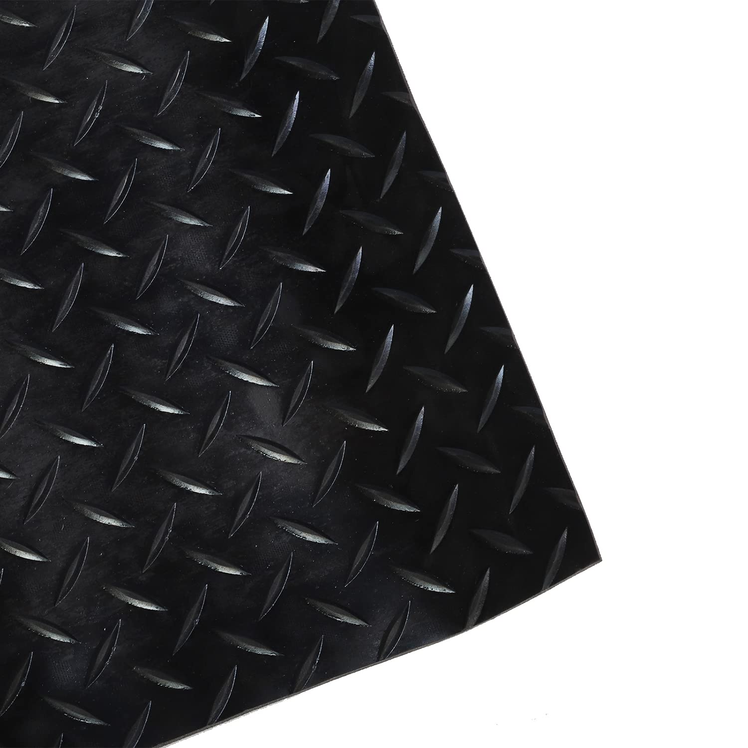 Nisorpa Gummimatten 300 x 150cm Gummimatte Meterware 3mm Dicke Gummiläufer Bodenmatte Schutzmatte Antirutschmatte Bodenschutzmatte Gummi Matte für Keller, Werkstatt, Garage