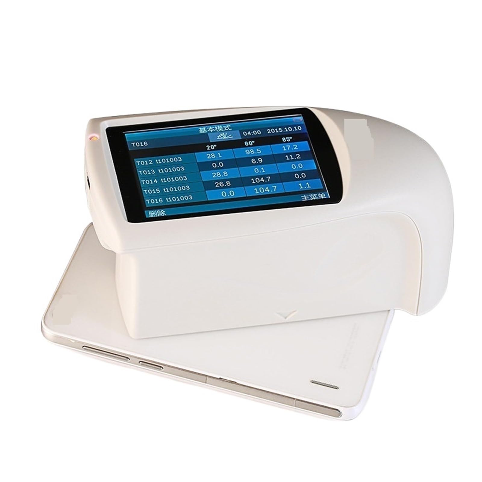 Colorimeter, High Resolut Glossmeter 20°60°85° Digital Gloss Meter for Automobile Coating Marble Plastic Tester