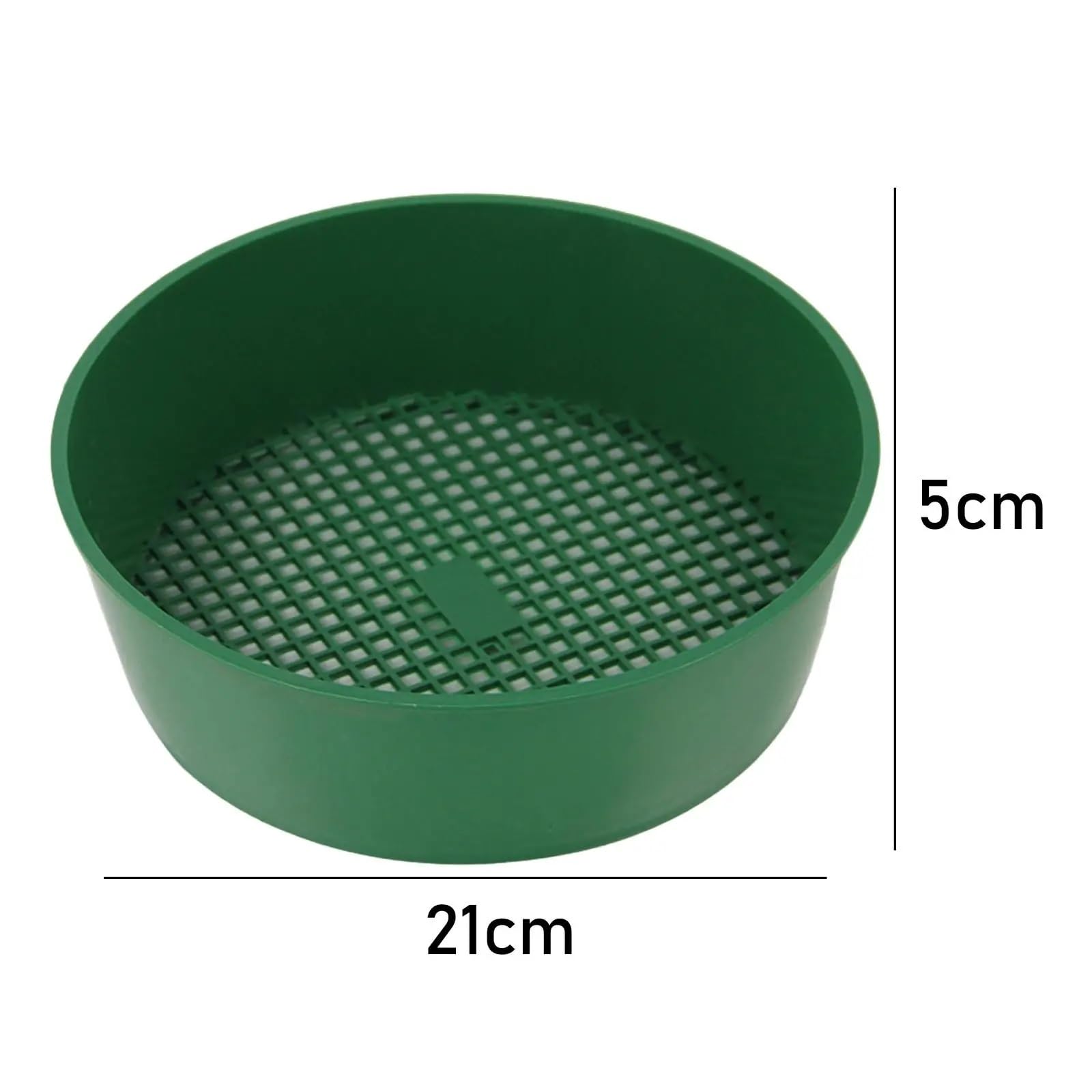 Plastikowe sito do gleby siatka filtracyjna do przesiewania kamienia sitko do ogrodu do ogrodu Bonsai roślina kwiatowa narzędzia do przedszkoli 5 paczek