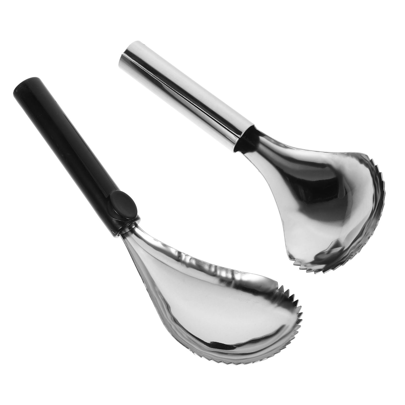 MAGICLULU 4 Sätze Kürbisschaufel Obstschaber Obstschale Obst- Und Gemüseentkerner Gadget Werkzeug Zum Entkernen Von Tomaten Kürbisschnitzschaufel Ananasschäler Rostfreier Stahl 2 Stück * 4