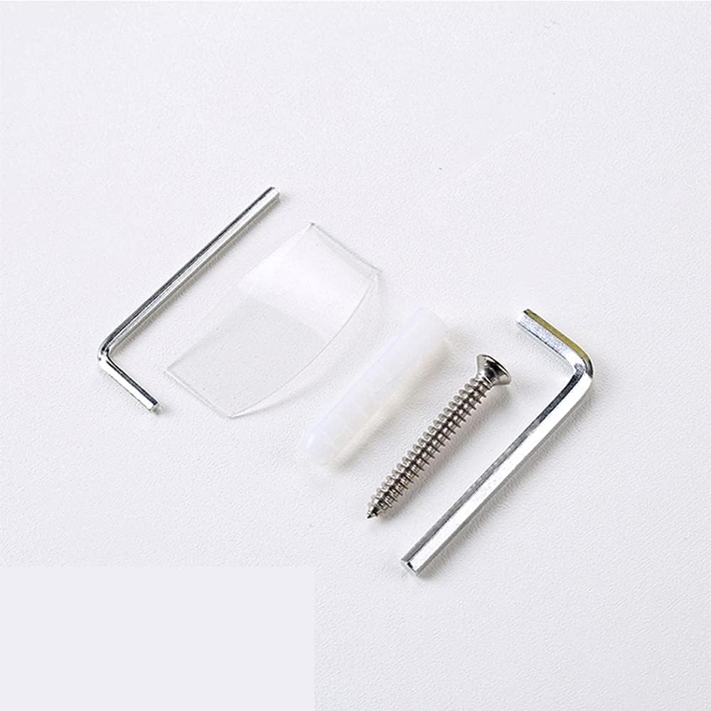 Barre stabilisatrice de douche en acier inoxydable,dorée,575 mm,compatible avec des épaisseurs de verre de 8 à 10 mm,angle d'installation réglable à 180°