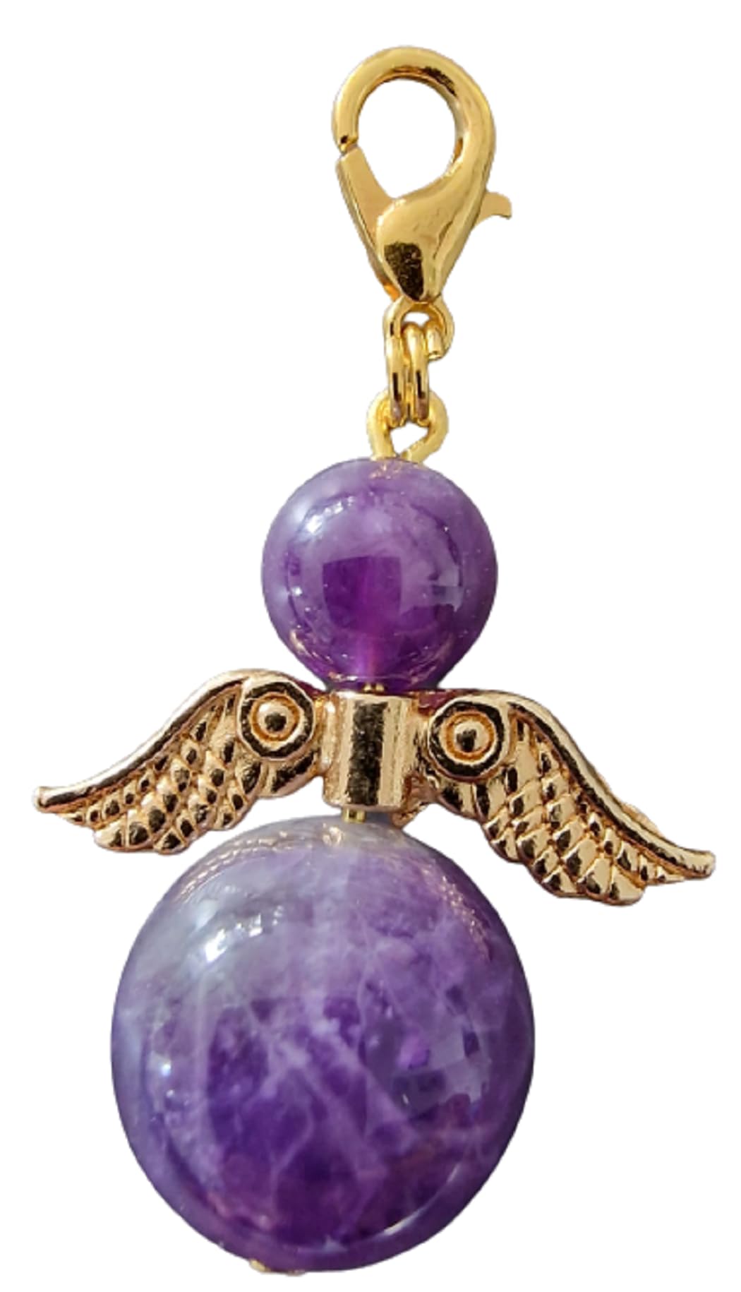 Amethist Hanger - Engelenhanger - Edelsteen Engel - Balans