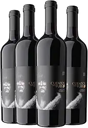 Kit com 4 - Vinho Tinto Carmenere Reserva Cuentos Del Fuego 750ml