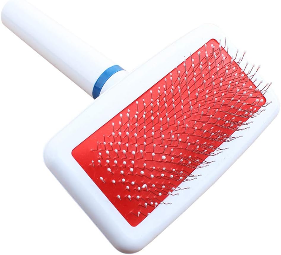 ZXHHL Pet Comb airbag Grip with Guard Point White Dense