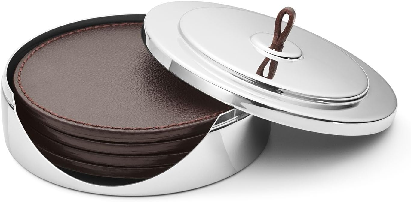 Georg Jensen コースター 4Pセット MANHATTAN シルバー 10016977 水引