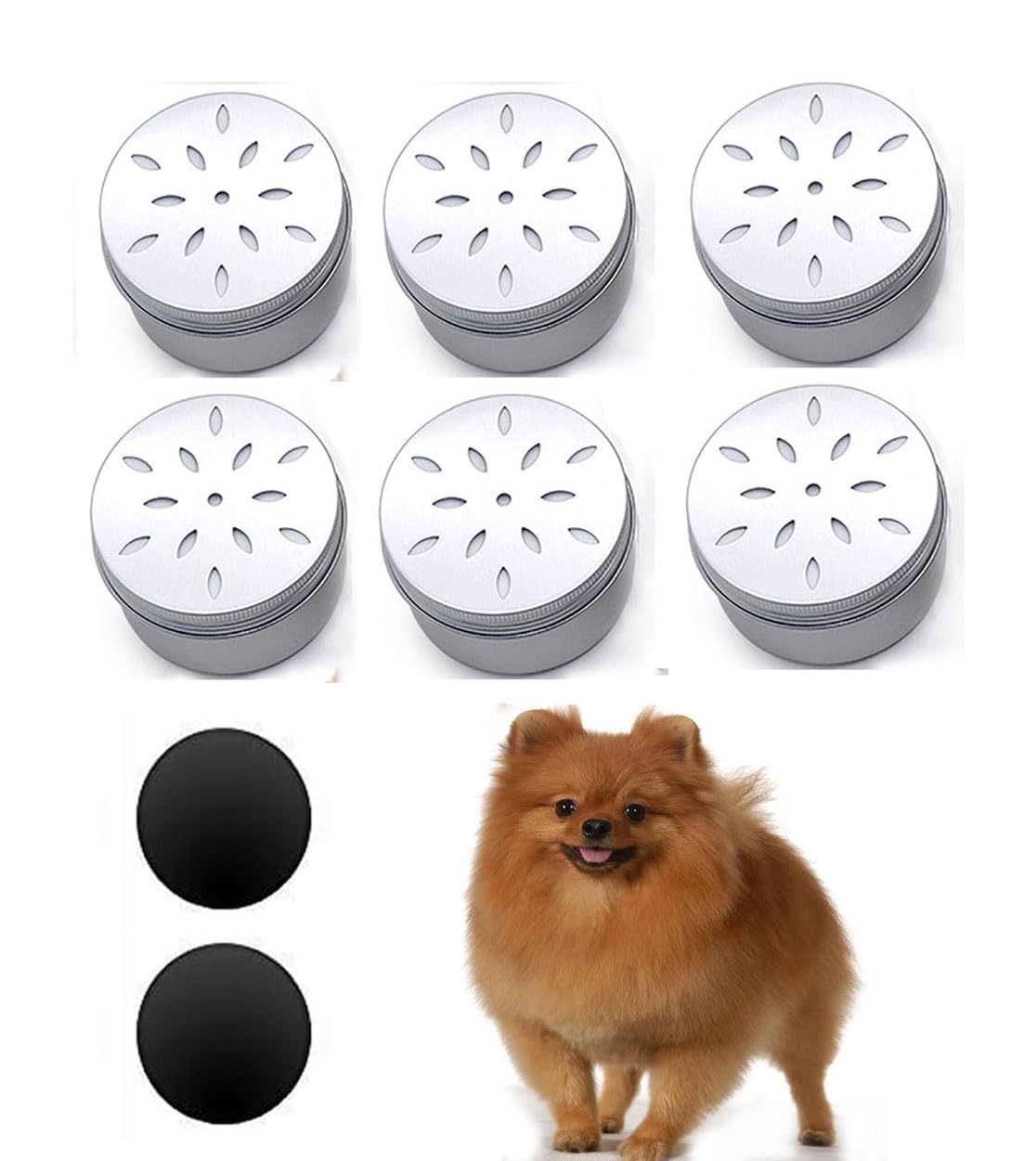 - CHENGXINWENHUA Dog skent Work tins 6 Pack，Dog Scent Training Box，Dog Nose Work containers (drip)