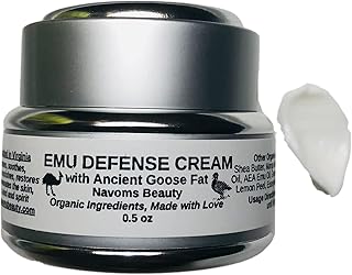 Crema orgánica antigua de defensa Emu con ace...